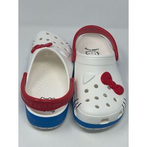 HELLO KITTY I AM CLASSIC CLOG 209438-100 WOMENS SIZE‎ 11/ MENS SIZE 9